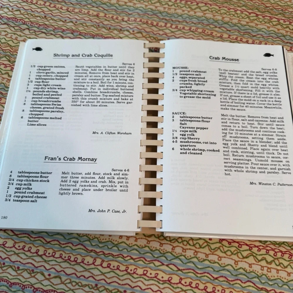 One of a Kind Cookbook from Junior League of Mobile  Spiral Bound